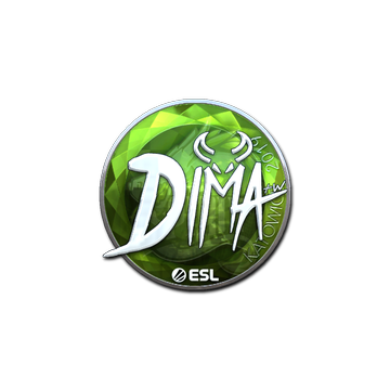 Sticker | Dima (Foil) | Katowice 2019 image 360x360