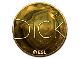 Sticker | DickStacy (Gold) | Katowice 2019