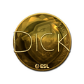 Sticker | DickStacy (Gold) | Katowice 2019 image 120x120