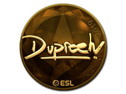 스티커 | dupreeh(금박) | 카토비체 2019