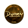 Sticker | dupreeh (Gold) | Katowice 2019 image 120x120