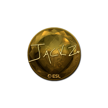 Sticker | JaCkz (Gold) | Katowice 2019 image 360x360