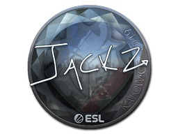 ステッカー | JaCkz (Foil) | Katowice 2019