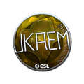 Sticker | jkaem (Foil) | Katowice 2019 image 120x120