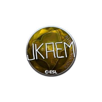 Sticker | jkaem (Foil) | Katowice 2019 image 360x360