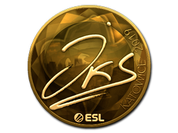 ステッカー | jks (Gold) | Katowice 2019