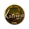 Sticker | KSCERATO (Gold) | Katowice 2019 image 120x120