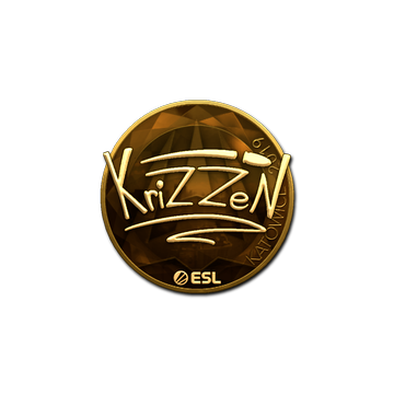 Sticker | KrizzeN (Gold) | Katowice 2019 image 360x360