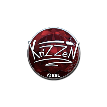 Sticker | KrizzeN (Foil) | Katowice 2019 image 360x360