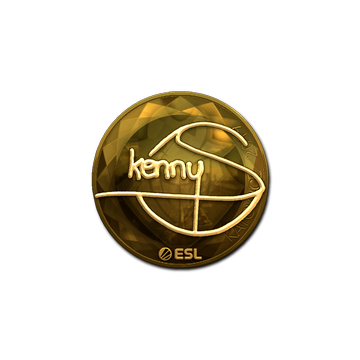 Sticker | kennyS (Gold) | Katowice 2019 image 360x360