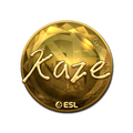 Sticker | Kaze (Gold) | Katowice 2019 image 120x120