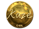 Sticker | Kaze (Gold) | Katowice 2019