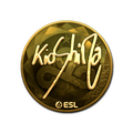 Sticker | kioShiMa (Gold) | Katowice 2019 image 120x120