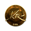 Sticker | Kvik (Gold) | Katowice 2019 image 120x120