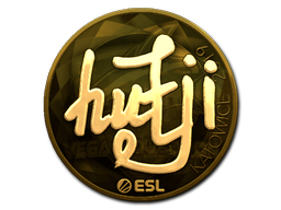 貼紙 | hutji（黃金）| Katowice 2019