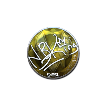 Sticker | NBK- (Foil) | Katowice 2019 image 360x360