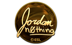 Sticker | n0thing (Gold) | Katowice 2019