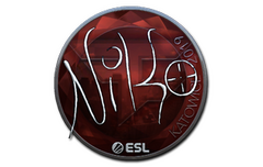 Sticker | NiKo (Foil) | Katowice 2019