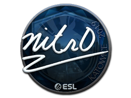 Samolepka | nitr0 (speciální) | Katowice 2019