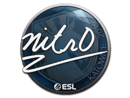 Klistermærke | nitr0 | Katowice 2019