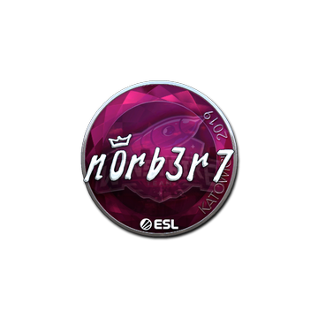 Sticker | n0rb3r7 (Foil) | Katowice 2019 image 360x360