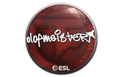 Sticker | olofmeister | Katowice 2019