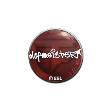 Sticker | olofmeister | Katowice 2019 image 360x360