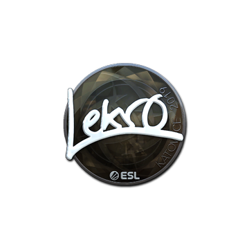 Sticker | Lekr0 (Foil) | Katowice 2019 image 360x360