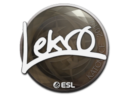 สติกเกอร์ | Lekr0 | Katowice 2019