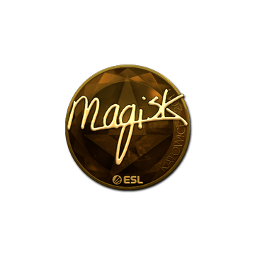 Sticker | Magisk (Gold) | Katowice 2019 image 360x360