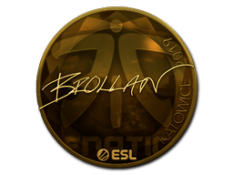 Sticker | Brollan (Gold) | Katowice 2019