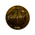Sticker | Brollan (Gold) | Katowice 2019 image 120x120