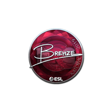 Sticker | Brehze (Foil) | Katowice 2019 image 360x360