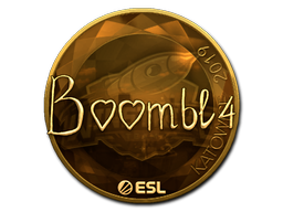 Sticker | Boombl4 (Gold) | Katowice 2019