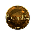 Sticker | Boombl4 (Gold) | Katowice 2019 image 120x120