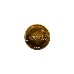 Sticker | Boombl4 (Gold) | Katowice 2019