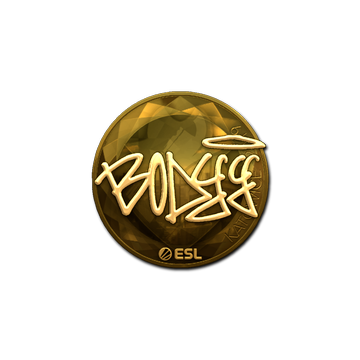 Sticker | bodyy (Gold) | Katowice 2019 image 360x360