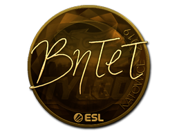 สติกเกอร์ | BnTeT (ทอง) | Katowice 2019