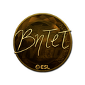 Sticker | BnTeT (Gold) | Katowice 2019 image 120x120