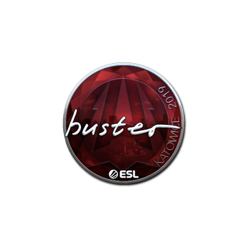 Sticker | buster (Foil) | Katowice 2019 image 360x360