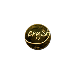 Sticker | crush (Gold) | Katowice 2019