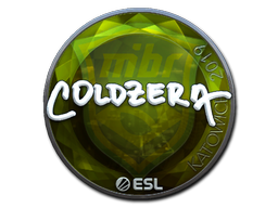 스티커 | coldzera(은박) | 카토비체 2019