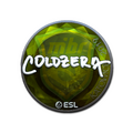 Sticker | coldzera (Foil) | Katowice 2019 image 120x120