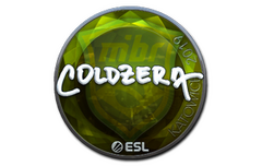 Sticker | coldzera (Foil) | Katowice 2019