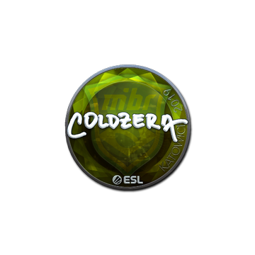 Sticker | coldzera (Foil) | Katowice 2019 image 360x360