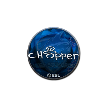 Sticker | chopper (Foil) | Katowice 2019 image 360x360