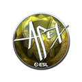 Sticker | apEX (Foil) | Katowice 2019 image 120x120