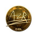 Sticker | AZR (Gold) | Katowice 2019 image 120x120