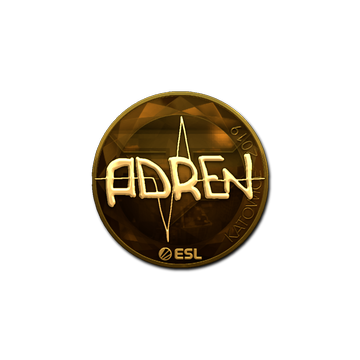 Sticker | AdreN (Gold) | Katowice 2019 image 360x360