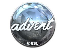 ステッカー | advent (Foil) | Katowice 2019